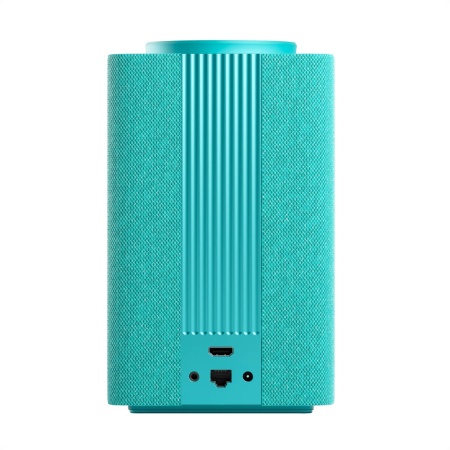 Умная колонка Яндекс.Станция Макс с Алисой, с Zigbee, бирюзовый